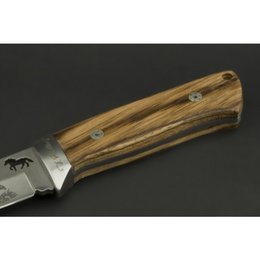 Ed Mahony Island Horse hunting knife by Detlef Ritter
