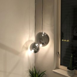 Bol hanglamp glazen bol
