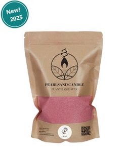 Pearlsand Duftkerze 400gr Rose