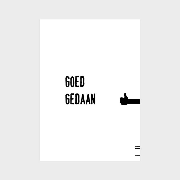 Goed gedaan
