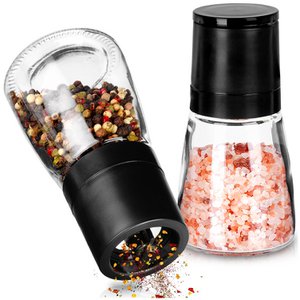 Peper en zoutmolen Glas 2 PCS