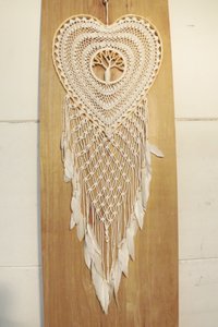 Hartvormige XL dreamcatcher "Tree of Life"