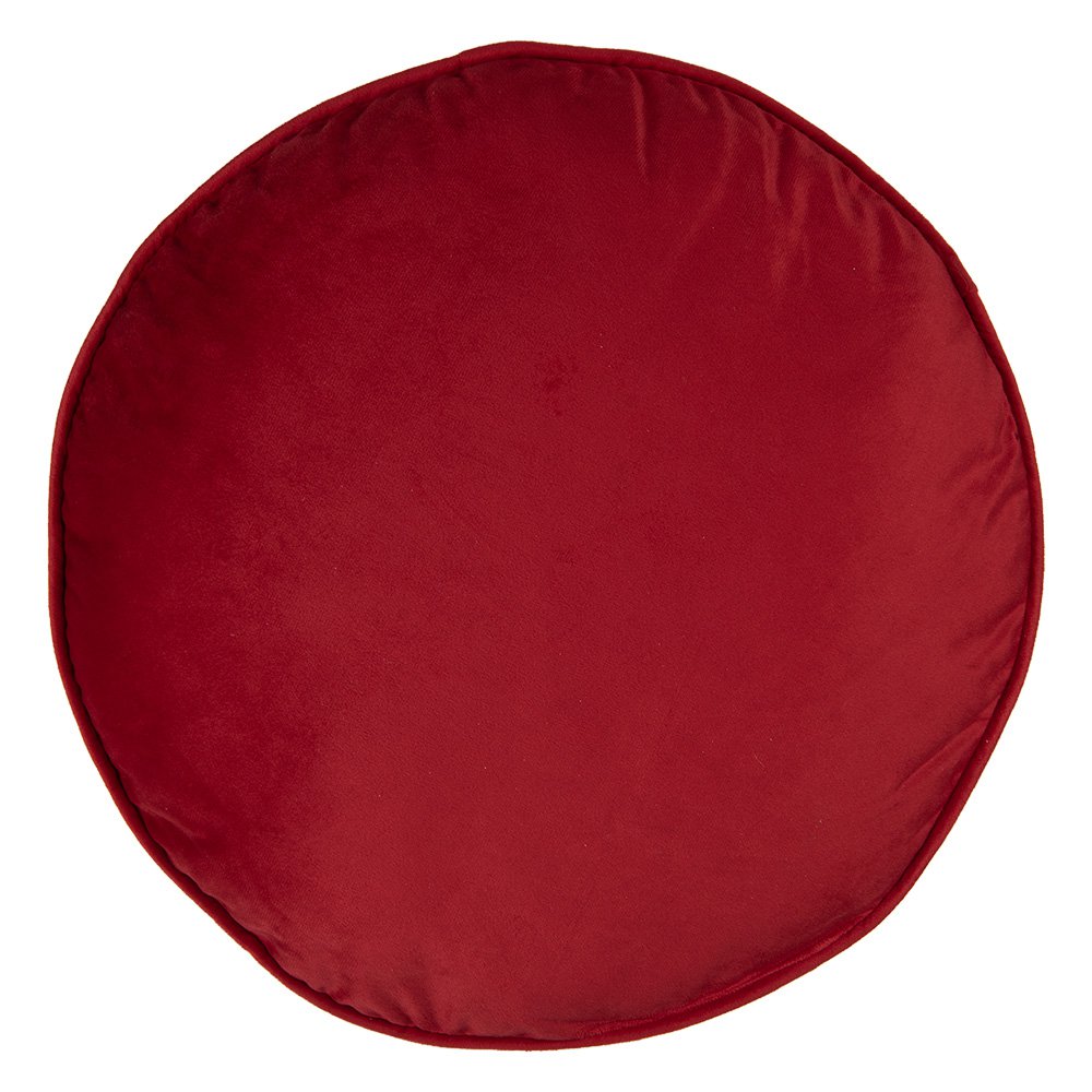 Sierkussen Ø 40x4 cm Wit Polyester Kerstman