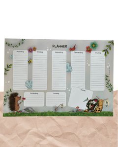 Week planner - Theme Spring