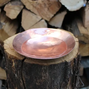 Anpassbare handgefertigte Kupferschale - einzigartiges Geschenk