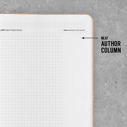 Blogger-Briefpapier-Notizbuch