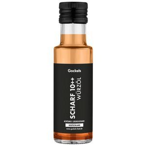 Sharp 10 ++ seasoning oil - extra sharp with Carolina Reaper chili!