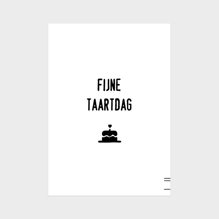 Fijne taartdag