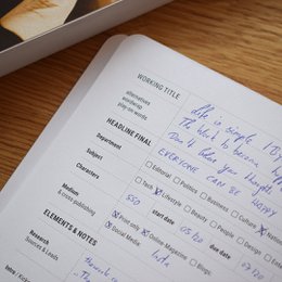 Journalist-Briefpapier-Notizbuch