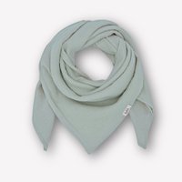 Children's muslin scarf • Aquamarine