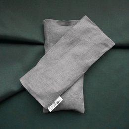 Øjenpude aromaterapi blød grå