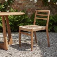 Verano Gartenstuhl aus Teakholz – Natur