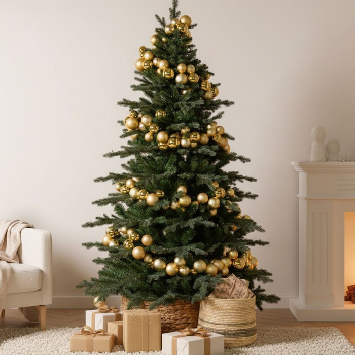 kleiner künstlicher weihnachtsbaum 60 cm mit beleuchtung KLEINER WEIHNACHTSBAUM 60cm – HUISJEVANSANNE main image 0