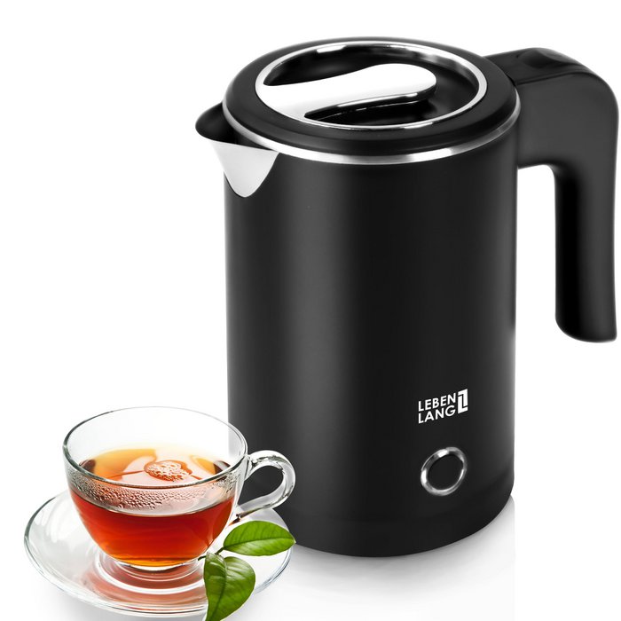 800 ml Electrische Waterkoker voor Thé, Koffie en Melk - Compact en