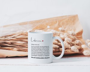 Keramik Tasse Definition Lehrerin