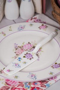 Porzellankuchenserver Flora 23 cm Isabelle Rose