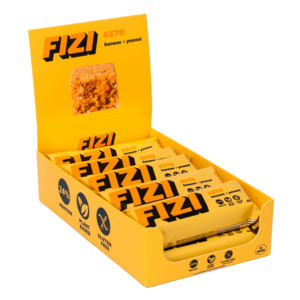 KETO VEGAN GLUTEN FREE BAR "BANANA + PEANUT" 45g