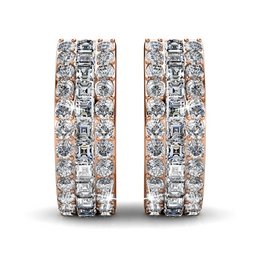Boucles d'oreilles Olena - O Rosé et Cristal