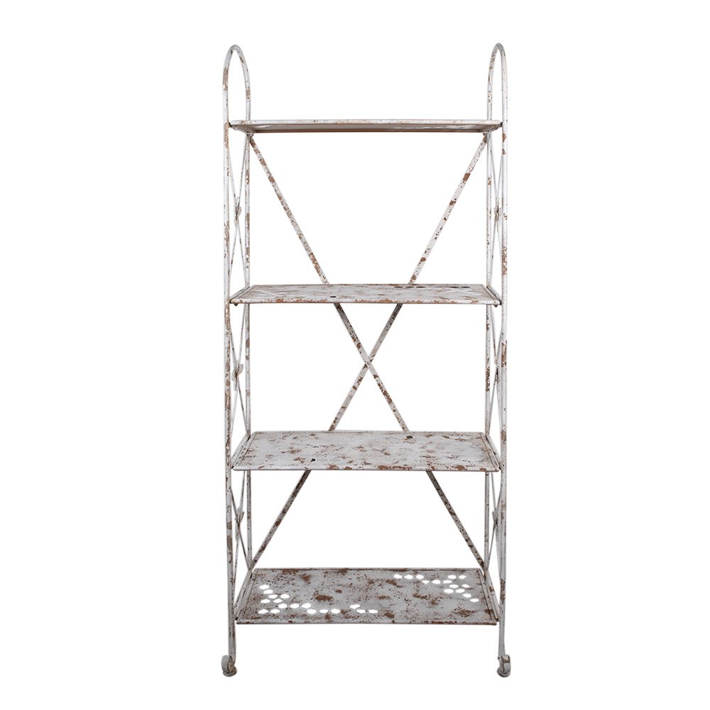 Wandrek Wit Bruin, IJzer 76x47x177 cm