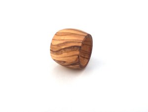 Serviettenring aus Olivenholz