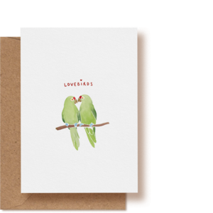 Lovebirds | Grußkarte