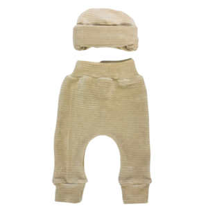 newborn set | Rib cord | beige