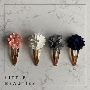 Mini Haarspangen Blume 4 Stk