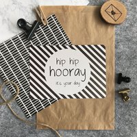 Kaart - Hip hip hooray