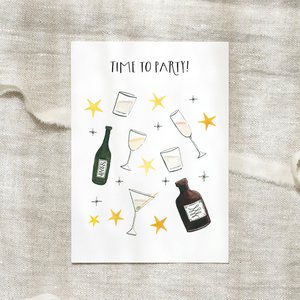 Postcard · Time to Party