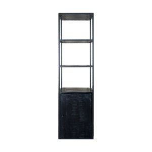 Cupboard Cil 200 x 55 cm - Black Mango Wood