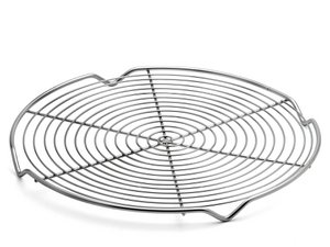 Roestvrijstalen rooster, Ø 36 cm - heavy duty