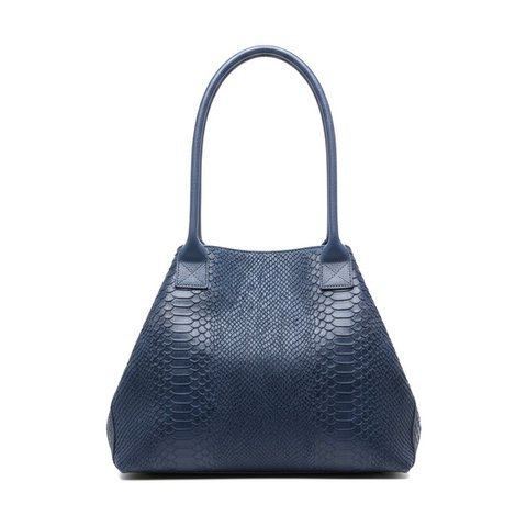 Umhängetasche LOLA – Marineblau – Hergestellt in Italien