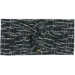 Headband Black White Ponte Jersey