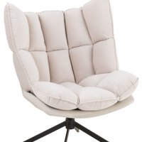J-Line Stuhl Relax Cushion On Frame – Textil/Metall – Beige