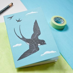 Notizheft | Schwalben