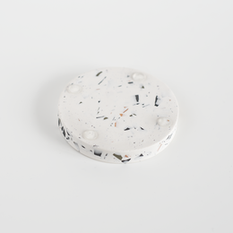 Jesmonite Terrazzo Round Trinket Tray