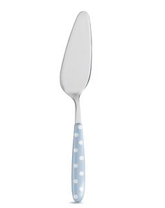 Cake server pastel blue with dots 25 cm Isabelle Rose