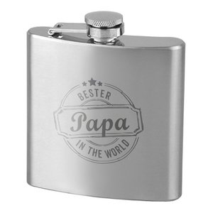 Hip flask "BEST DAD IN THE WORLD"