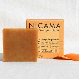 NICAMA - upcycling soap with orange peel