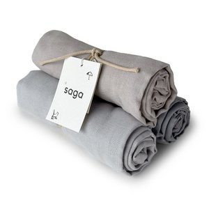 Diaper Cloths Set - Vidar - Mixed Grey