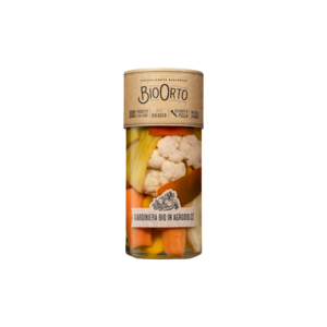 Biologische zoetzure Giardiniera