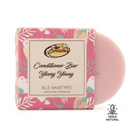 Conditioner Bar Ylang Ylang - Solid conditioner bar with ylang ylang essential oil, suitable for all hair types.