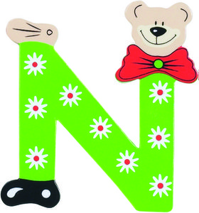 Holzbuchstaben - N.