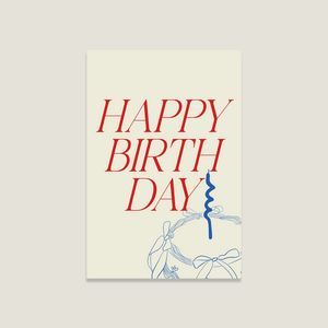 Postcard 'Happy Birthday'