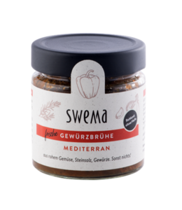 Fresh organic Mediterranean spice broth, 210g for 6 liters