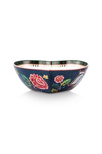 Baking Dish Heart Oriental Berry Blues 22x20x8cm