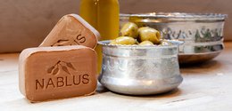 Savon de Naplouse Savon à l'huile d'olive biologique Huile d'olive naturelle, 100 g