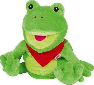 Handpuppe - Frosch