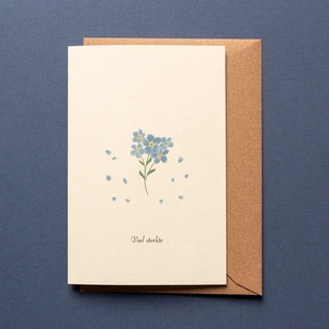 Forget-me-not | Sympathy greeting card