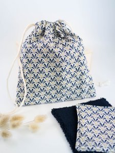 Waschbare Tücher mit Beutel - Packung mit 7 Tüchern